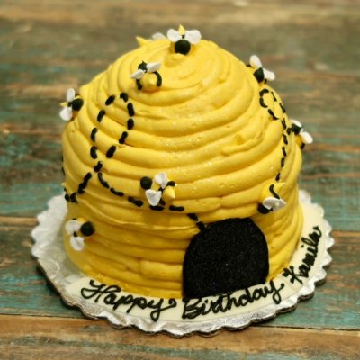 Beehive smashcake $35